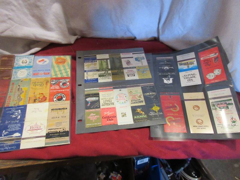 MATCH BOOKS FOR COLLECTING