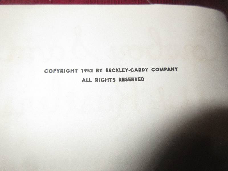 VINTAGE BOOK