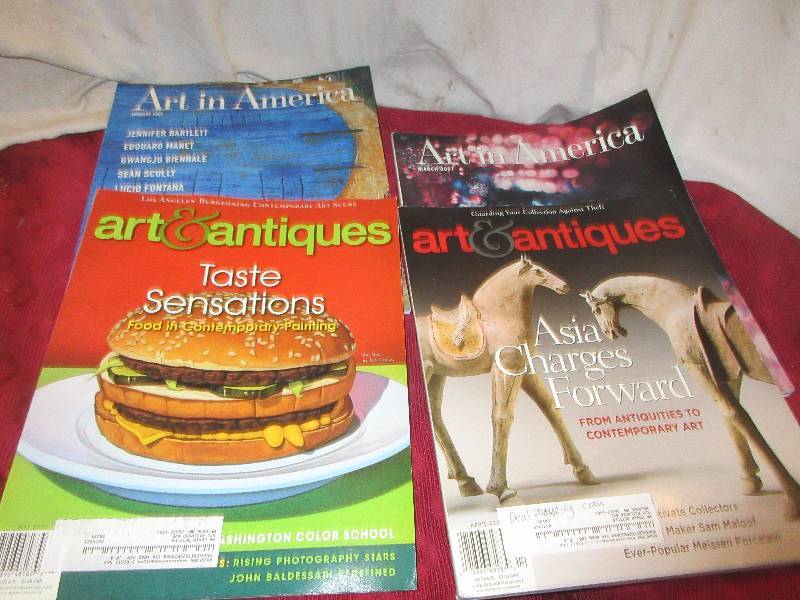 4 ARTS AND ANTIQUES MAGAZINES