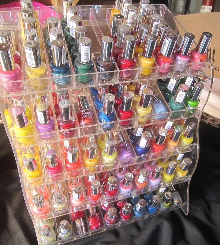 NEW LOT - Bonita Nail Polish & Display - OVER 150