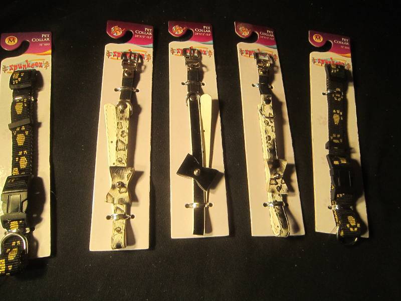 NEW LOT - 5 Pet Collars
