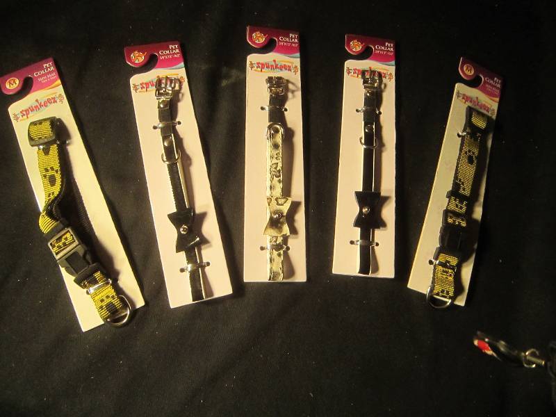 NEW LOT - 5 Pet Collars