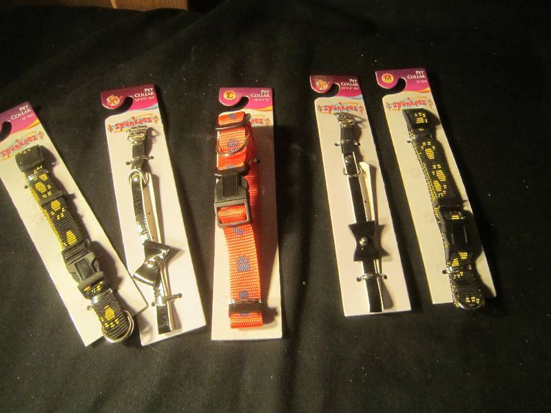 NEW LOT - 5 Pet Collars