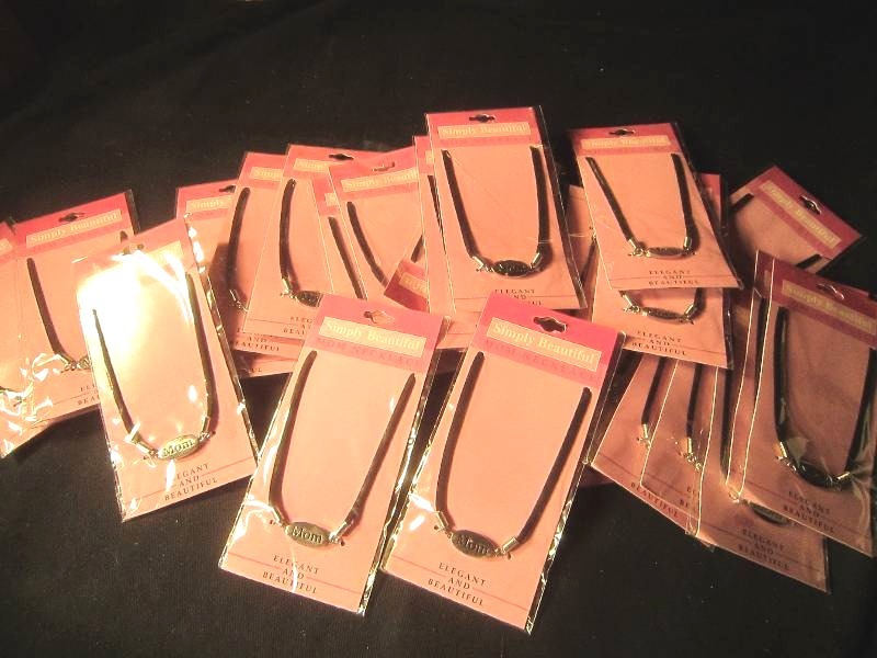 NEW LOT - 25 Necklaces