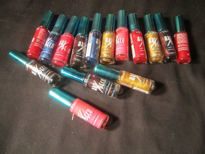 NEW LOT - 15 Art Deco Nail Polishes