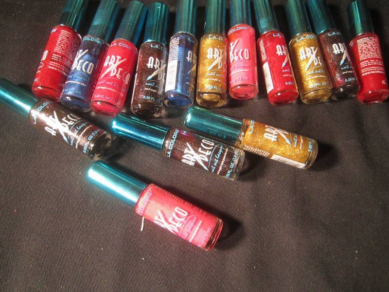 NEW LOT - 15 Art Deco Nail Polishes