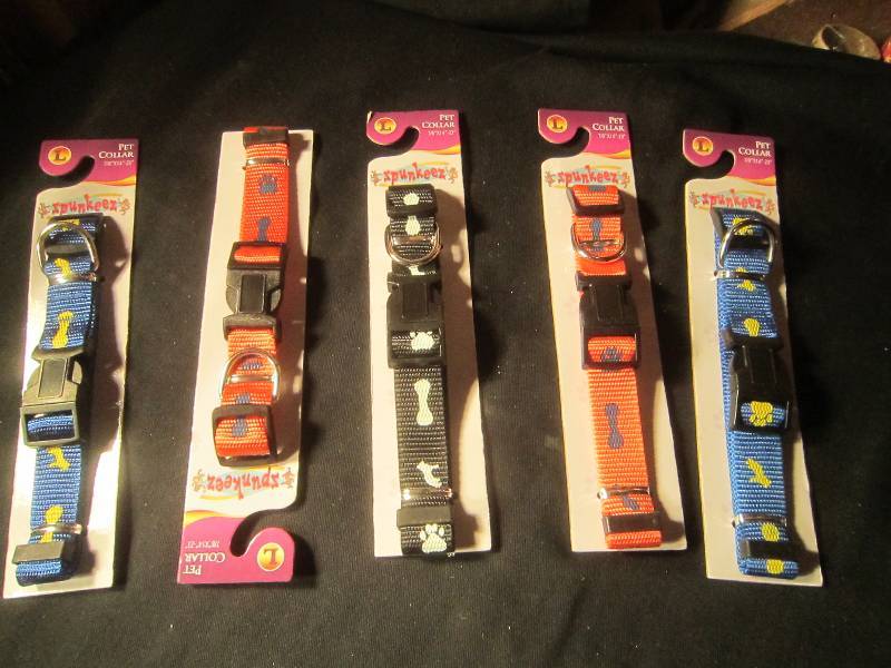 NEW LOT - 5 Pet Collars 14 - 23
