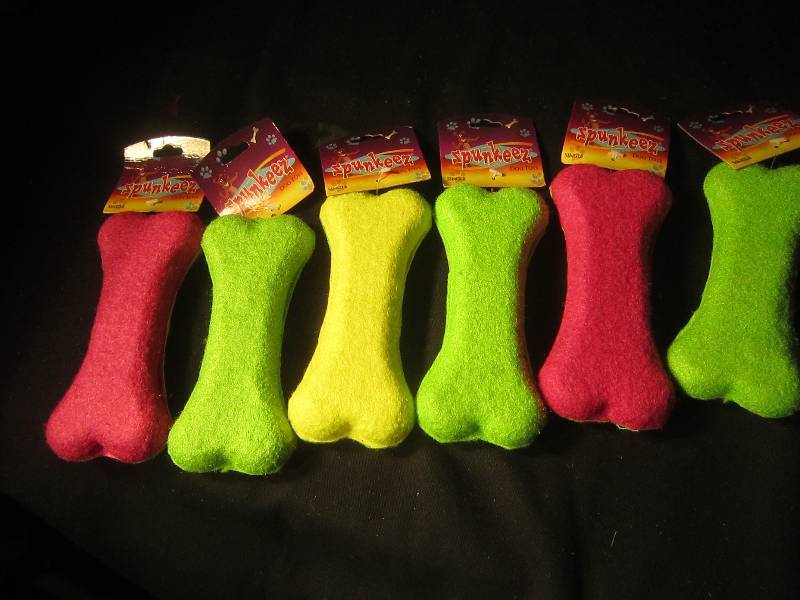 NEW LOT - 6 Dog Bone Toys
