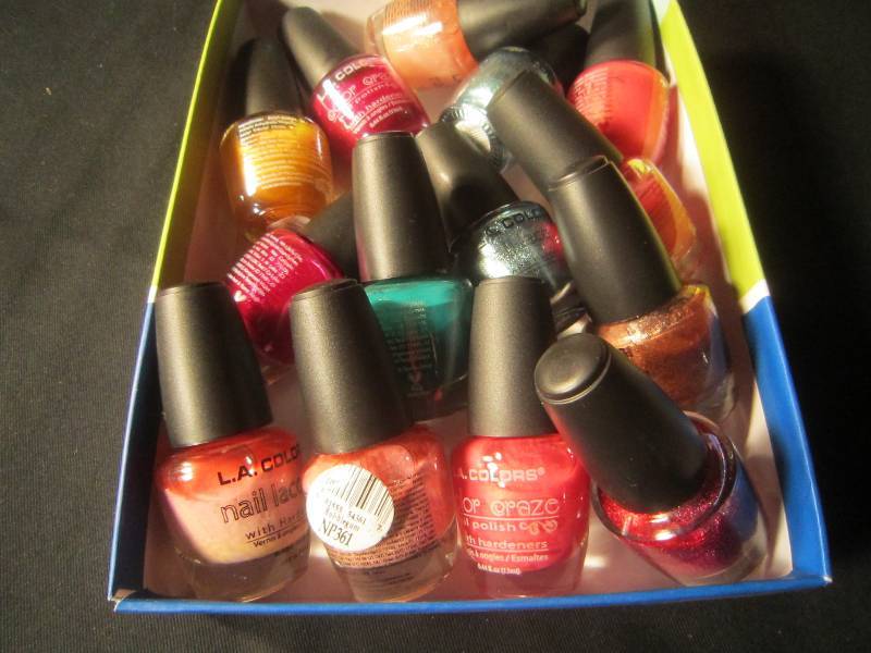 NEW LOT - 12 L.A. Color Color Craze Nail Polishes