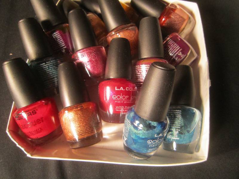 NEW LOT - 12 L.A. Color Color Craze Nail Polishes