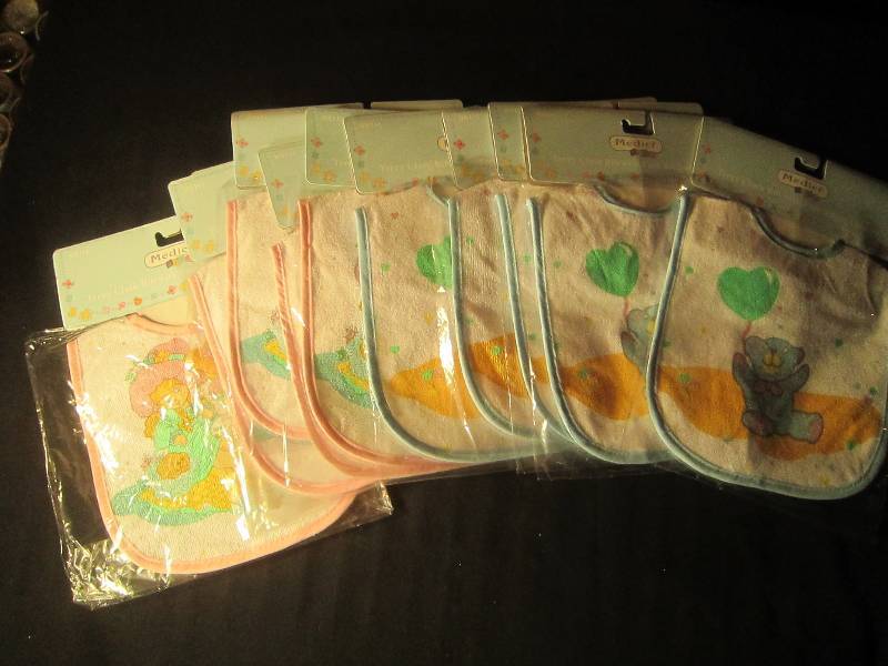 NEW LOT 12 Baby Bibs