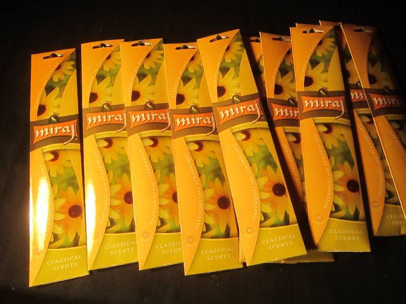 NEW LOT - Mifaj Incense Lot of 11 Packs of 20