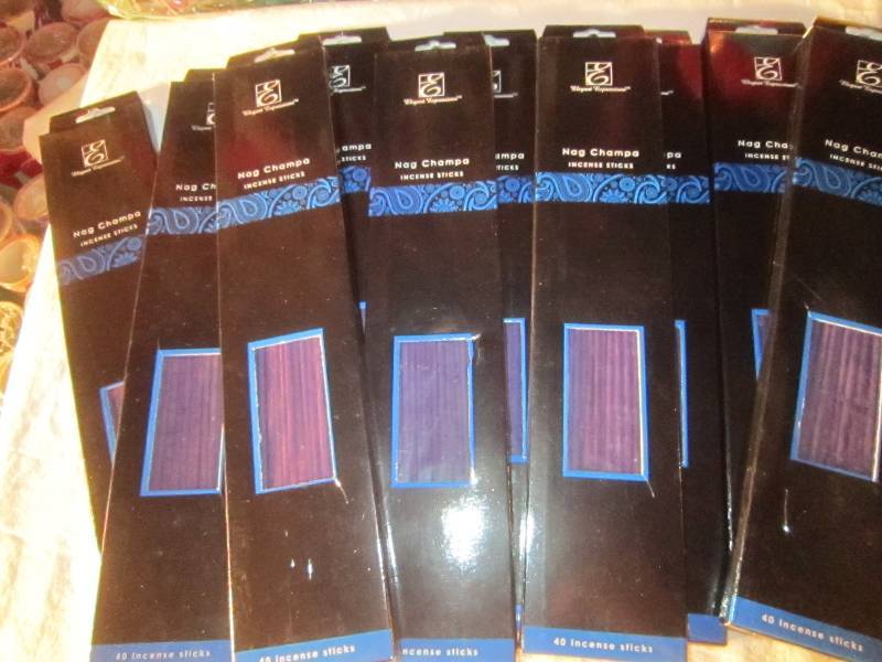 NEW LOT - Nag Champa Incense Lot of 10 Packs of 40