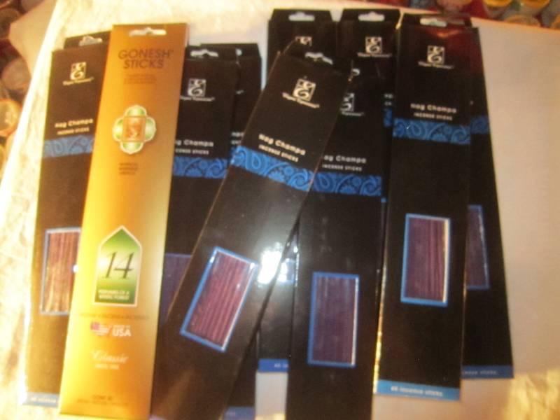NEW LOT - Nag Champa Incense Lot of 12 Packs of 40 & 1 Pack on 20 (Mystical)