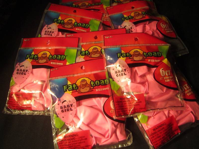 NEW LOT - 10 Bags of Balloons