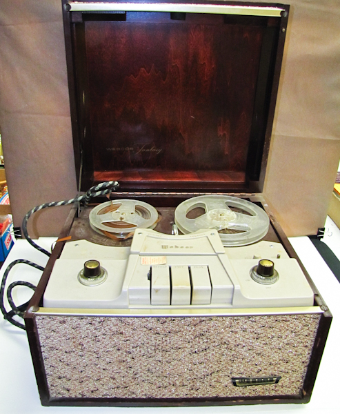 lot 62 image: Vintage Webcor Reel to Reel Tape Recorder