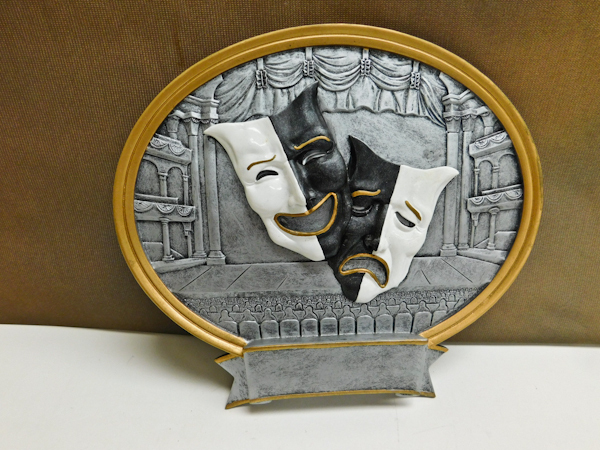 lot 166 image: Comedy Tragedy award can be engraved