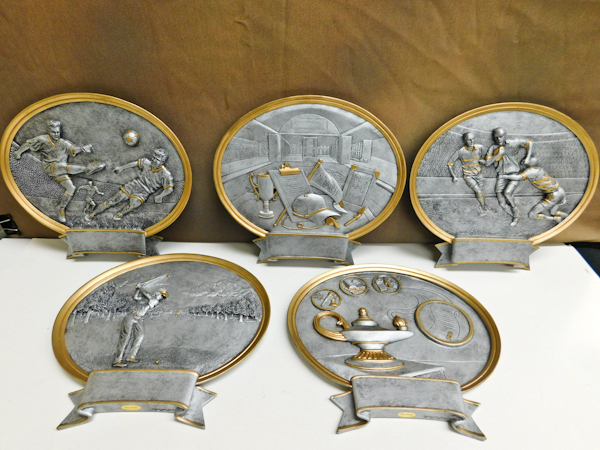 lot 167 image: 5 High School awards can be engraved
