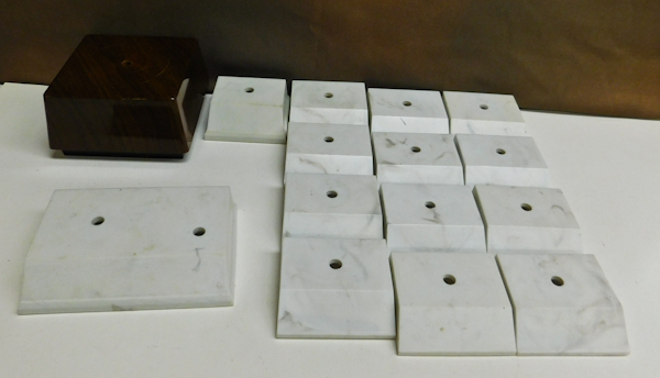 lot 169 image: several trophy bases