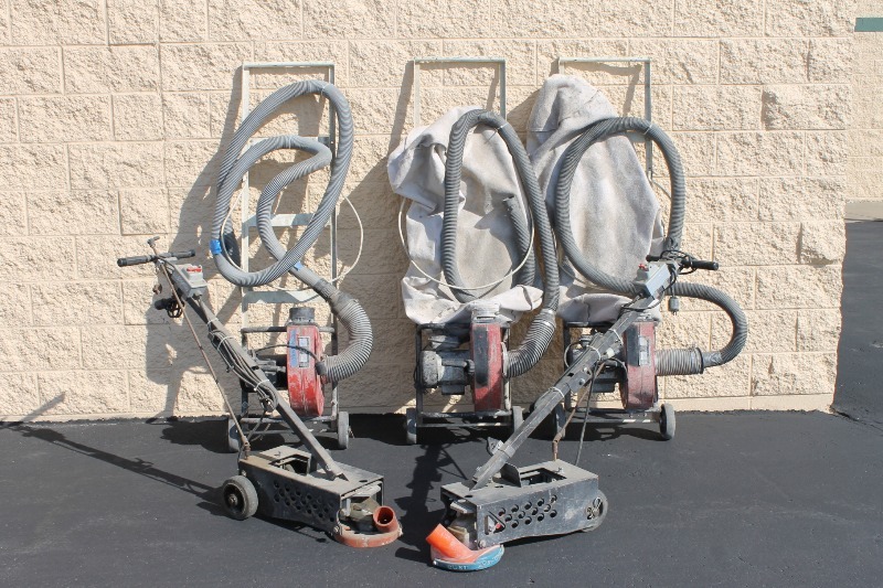 lot 134 image: Floor Grinding Machines