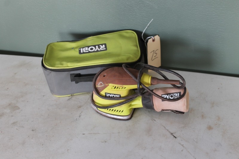 lot 75 image: Ryobi Finish Sander