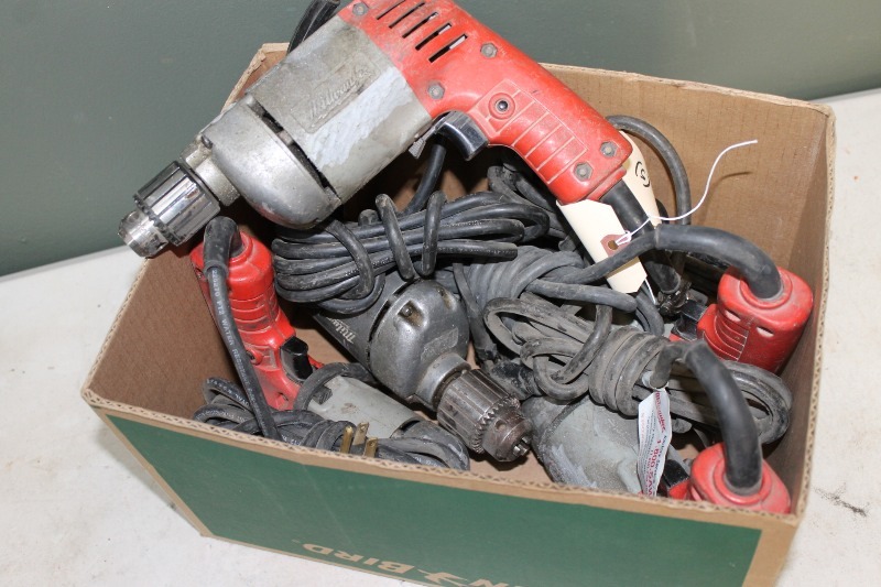 lot 101 image: (5) Milwaukee Hole-Shooter Drills