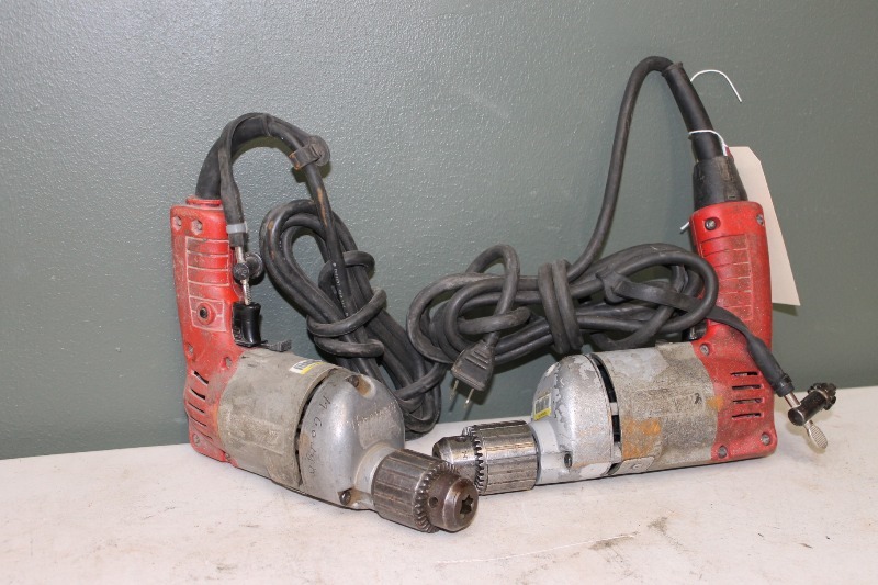 lot 118 image: (2) Milwaukee Hole-Shooter Drills