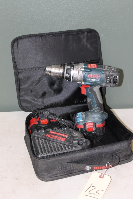 lot 125 image: Bosch Cordless Driver