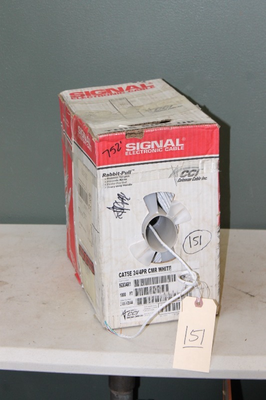 lot 151 image: CAT5E Wire