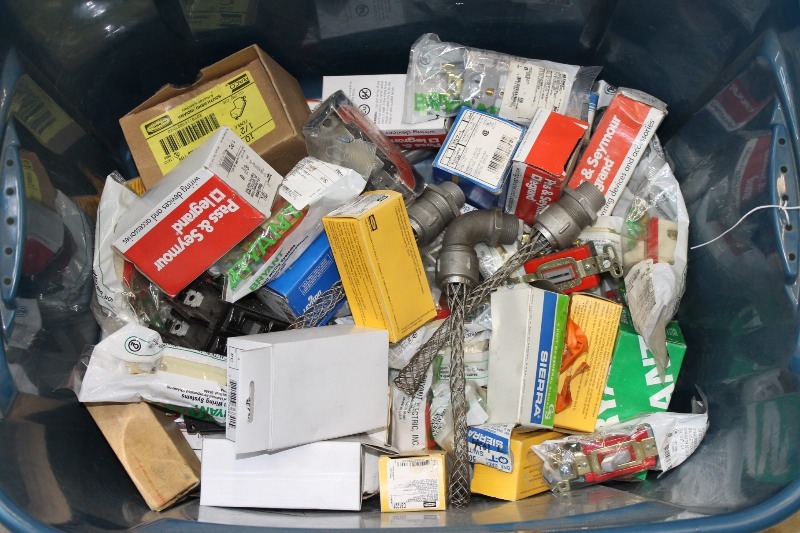 lot 154 image: Misc. Electrical Supplies