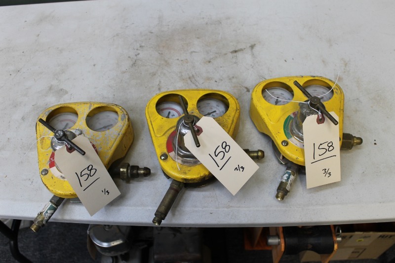 lot 158 image: Acetylene Oxygen Regulators