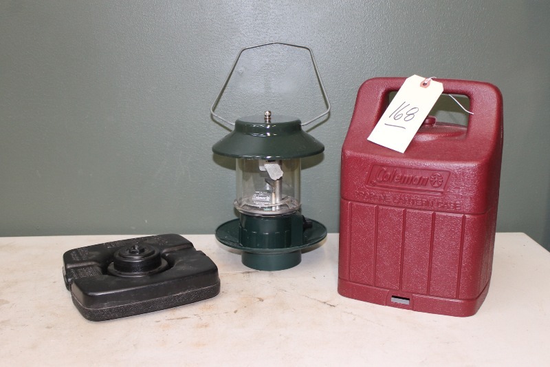 lot 168 image: Coleman Lantern