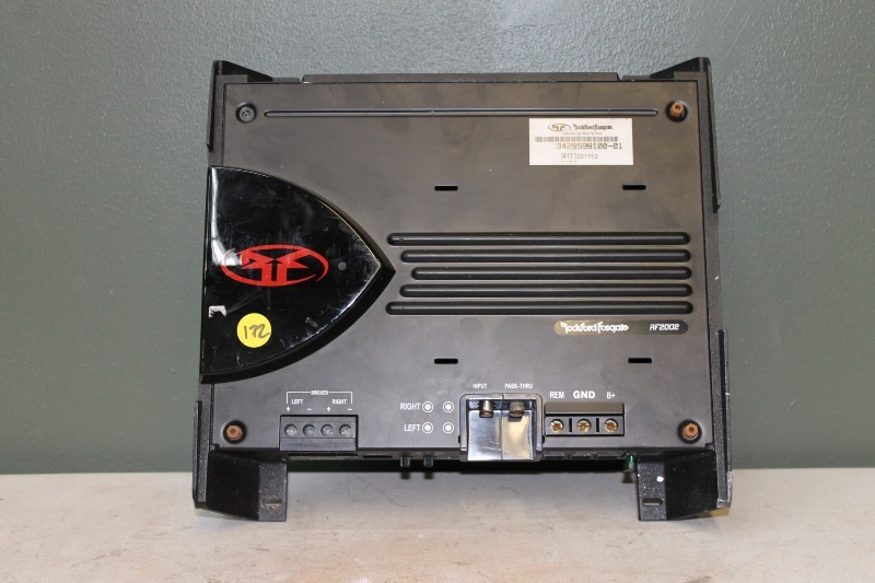 lot 172 image: Rockford Fosgate Amplifier