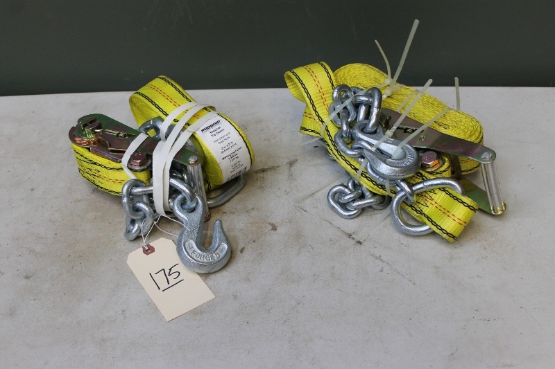 lot 175 image: Ratchet Tie Downs