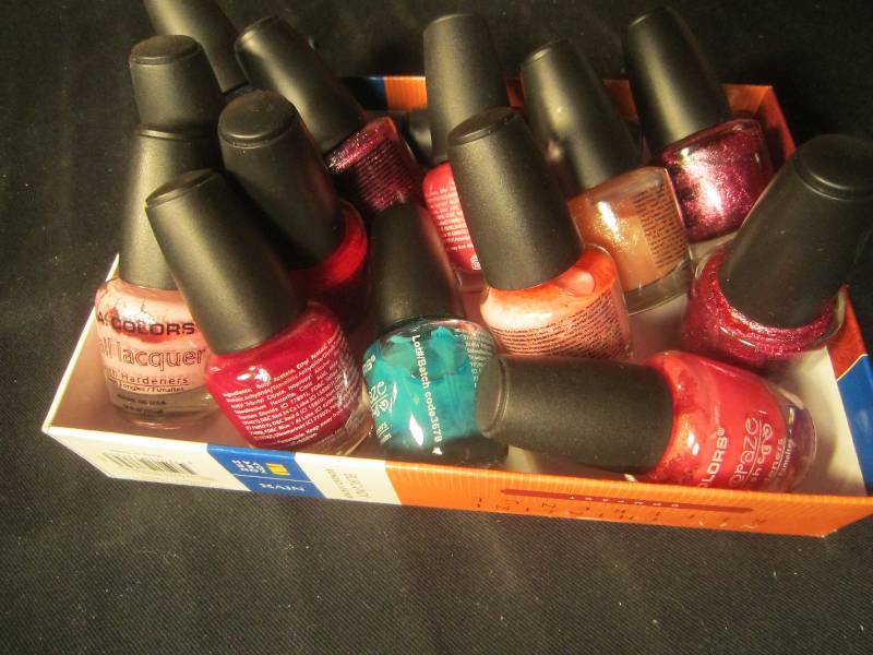 NEW LOT - 12 L.A. Color Color Craze Nail Polishes
