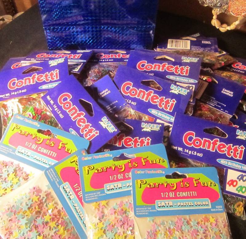 NEW LOT - Party is Fun Confetti