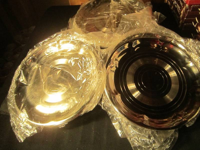NEW LOT - 31 Stainless Steel Silver Serving Plates 8 12