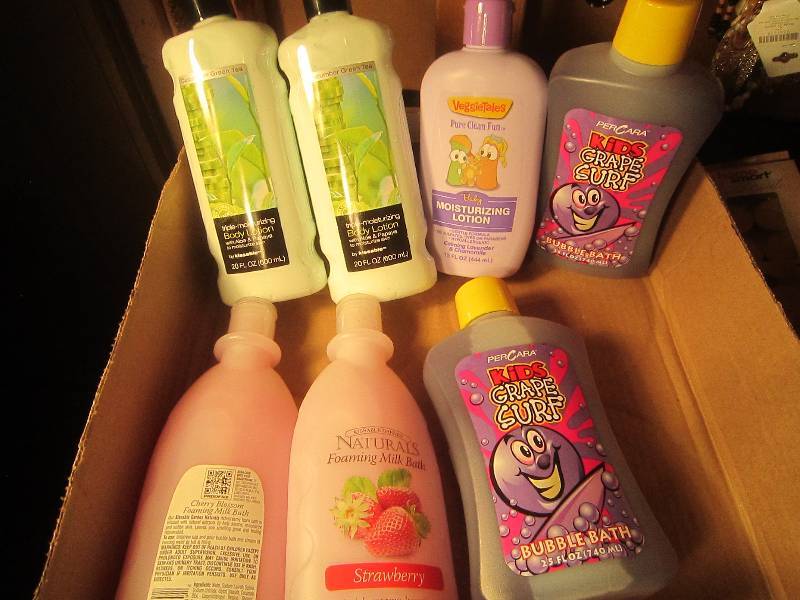 NEW LOT - Foaming Milk Bath, Grape Bubble Bath, Baby Moisturizing Lotion, Triple Body Lotion