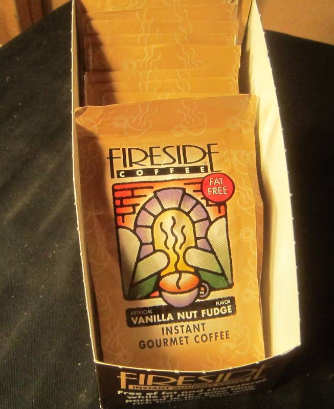 NEW LOT - 20 Fireside Coffee - Vanilla Nut Fudge