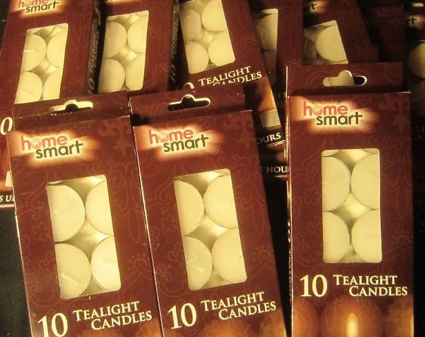 NEW LOT - 11 Boxes of 10 Tealight Candles