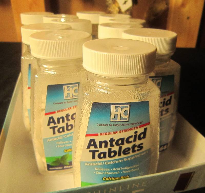 NEW LOT - 11 Bottles of 66 Tablets AntiAcid