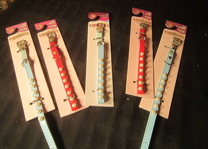 NEW LOT - 5 Dog Collars