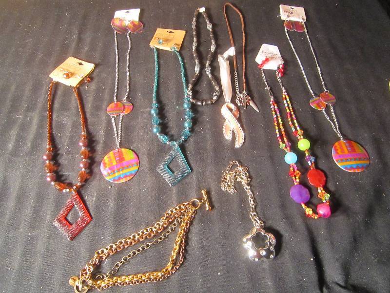 NEW LOT - 10 Necklaces