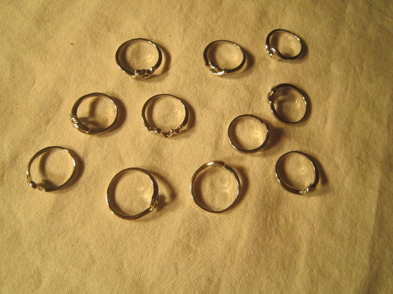 NEW LOT - Lot of 11 Rings