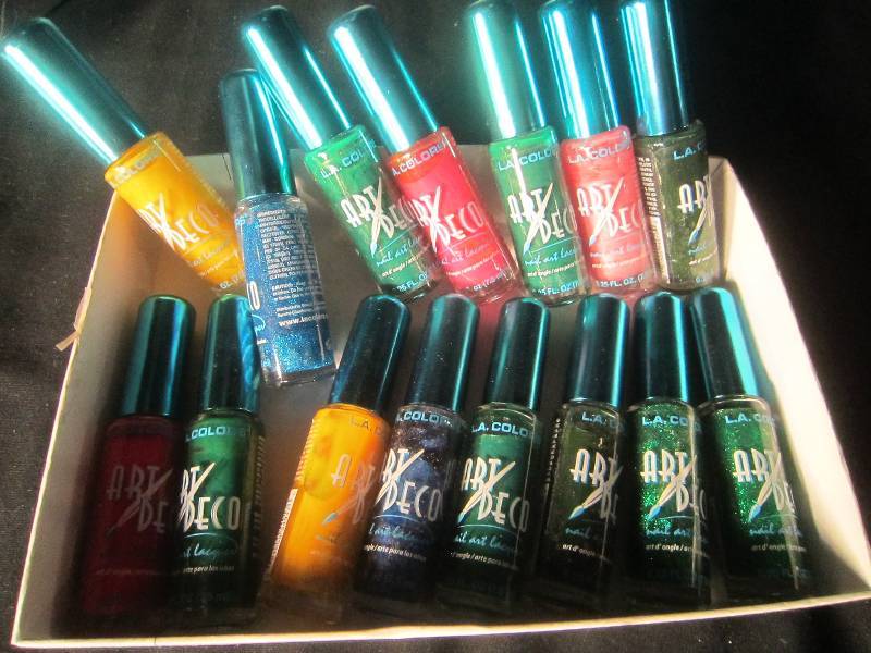 NEW LOT - 15 Art Deco Nail Polishes