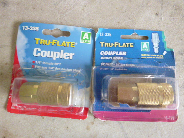 2 Tru-Flate Couplers