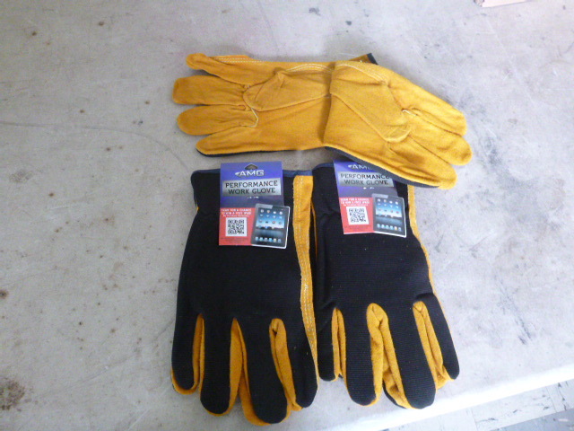 3 Pair of AMG Gloves