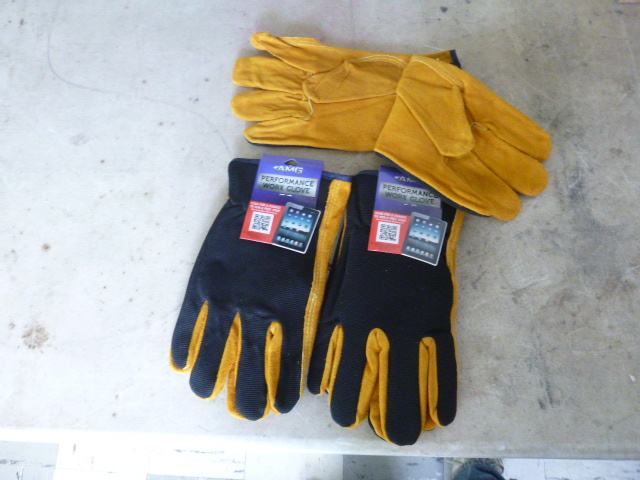 3 Pair of AMG Gloves