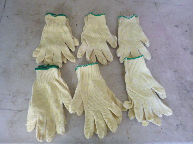 6 Pair of Gloves