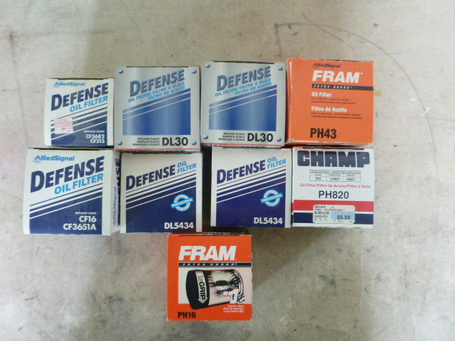 Miscellaneous Oil Filters